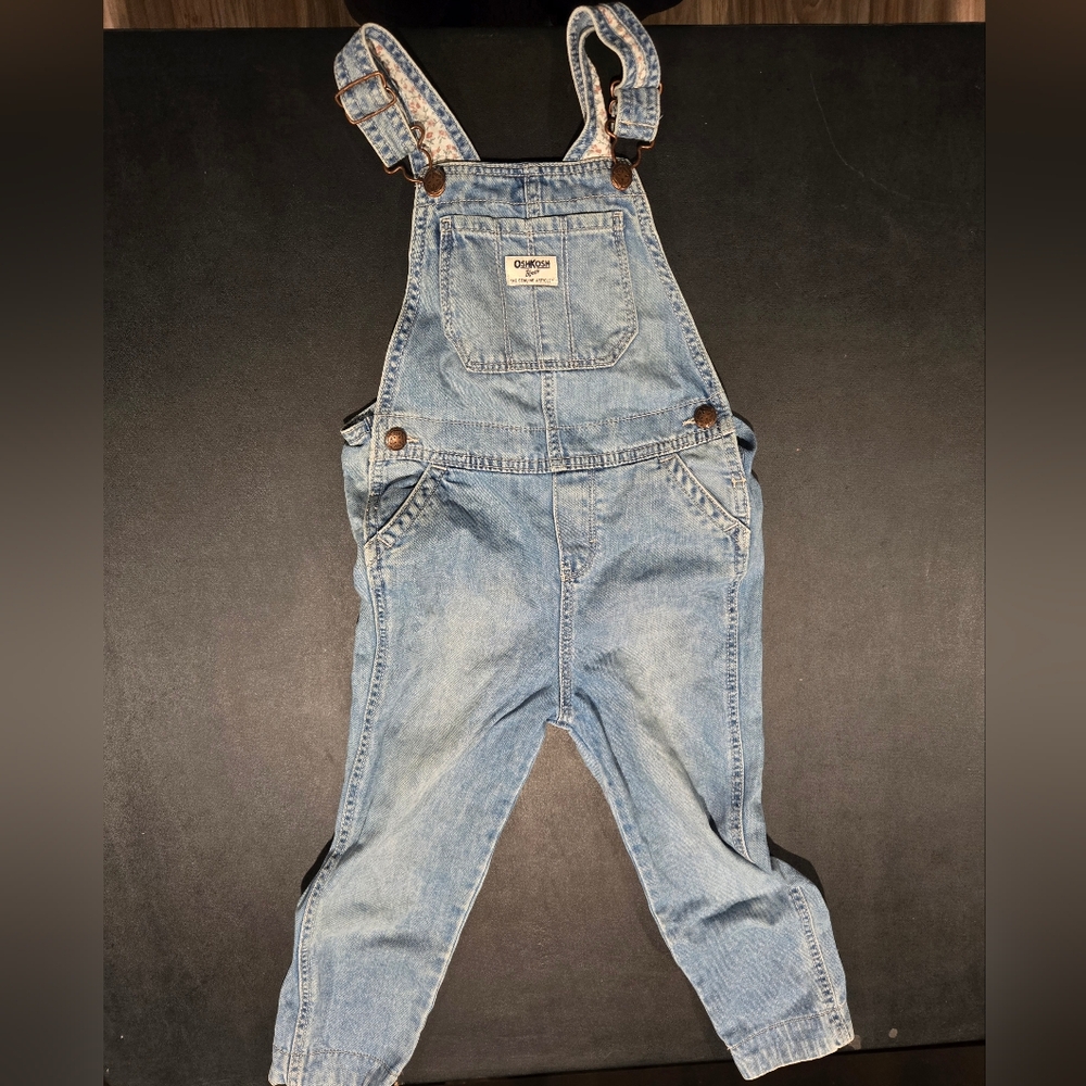OshKosh Girls Jean Overalls 5T